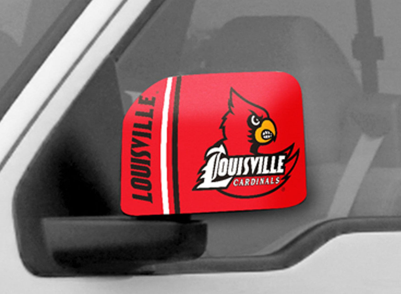 Louisville Cardinals Mirror Cover Large CO - Sports Collectibles, Sports Memorabilia, Sports Fan Shop, Sports Gifts