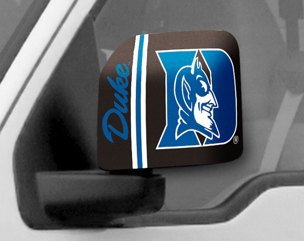 Duke Blue Devils Mirror Cover Large CO - Sports Collectibles, Sports Memorabilia, Sports Fan Shop, Sports Gifts