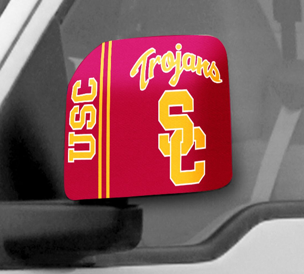 USC Trojans Mirror Cover Large CO - Sports Collectibles, Sports Memorabilia, Sports Fan Shop, Sports Gifts