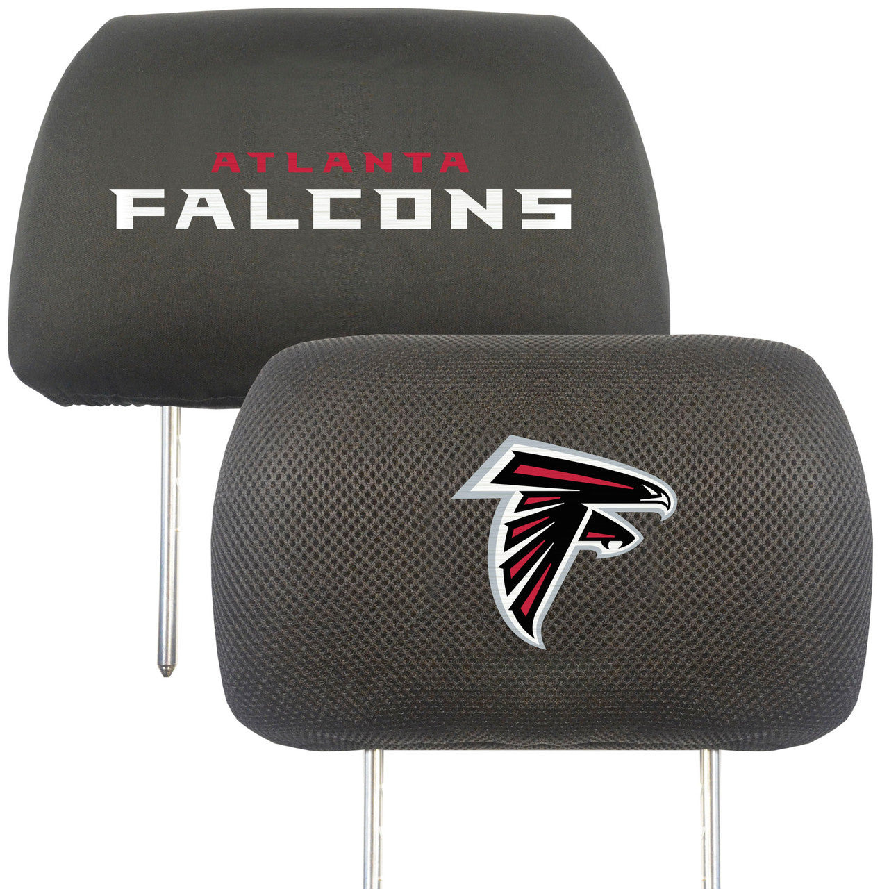 Atlanta Falcons Headrest Covers FanMats - Sports Collectibles, Sports Memorabilia, Sports Fan Shop, Sports Gifts