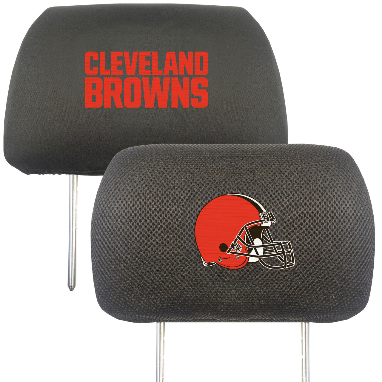 Cleveland Browns Headrest Covers FanMats - Sports Collectibles, Sports Memorabilia, Sports Fan Shop, Sports Gifts