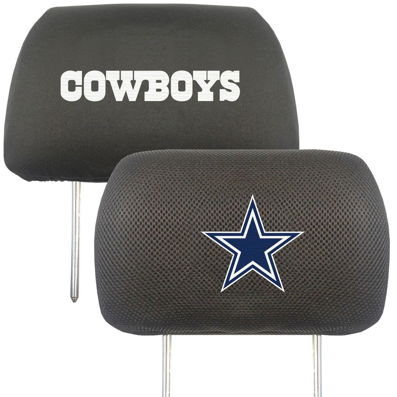 Dallas Cowboys Headrest Covers FanMats - Sports Collectibles, Sports Memorabilia, Sports Fan Shop, Sports Gifts