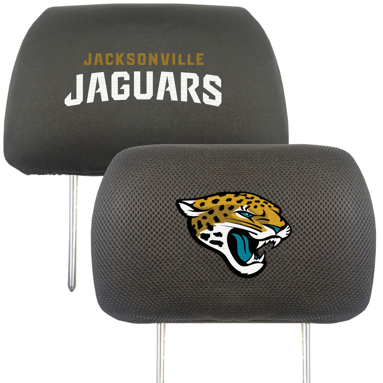 Jacksonville Jaguars Headrest Covers FanMats - Sports Collectibles, Sports Memorabilia, Sports Fan Shop, Sports Gifts