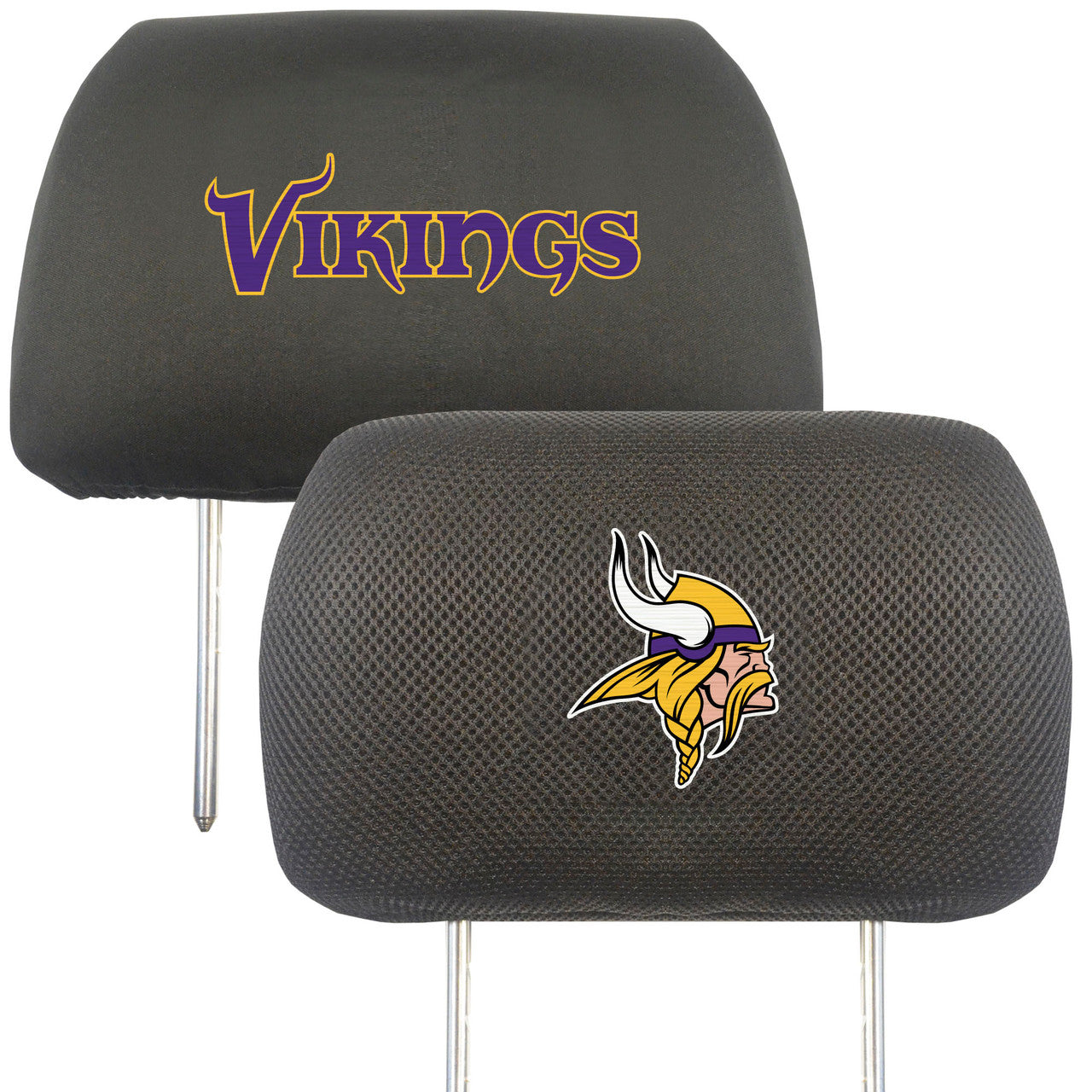 Minnesota Vikings Headrest Covers FanMats - Sports Collectibles, Sports Memorabilia, Sports Fan Shop, Sports Gifts