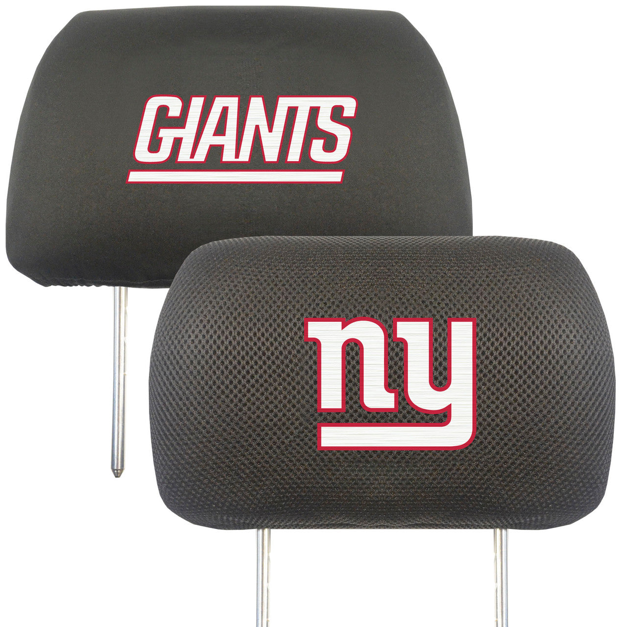 New York Giants Headrest Covers FanMats - Sports Collectibles, Sports Memorabilia, Sports Fan Shop, Sports Gifts