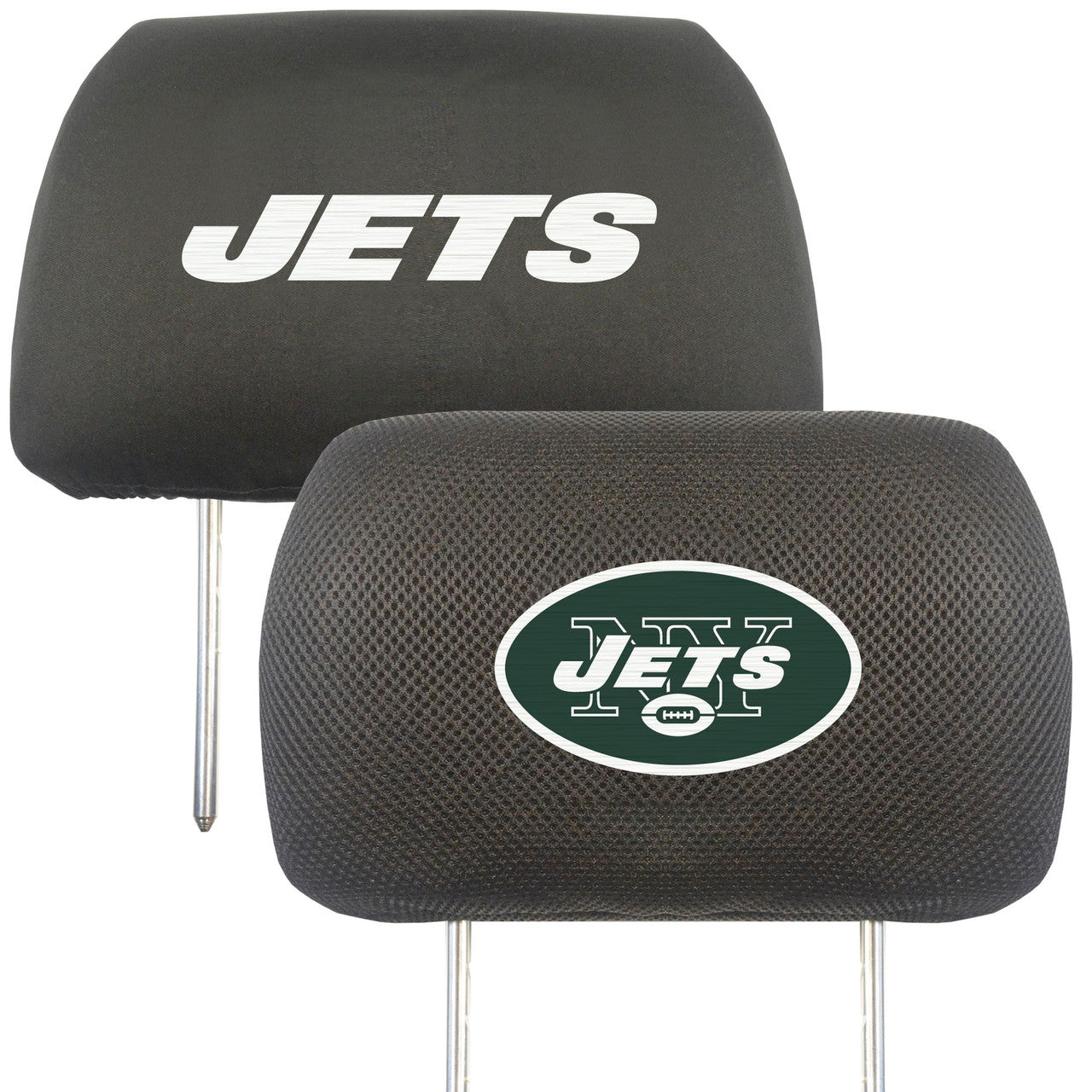 New York Jets Headrest Covers FanMats - Sports Collectibles, Sports Memorabilia, Sports Fan Shop, Sports Gifts