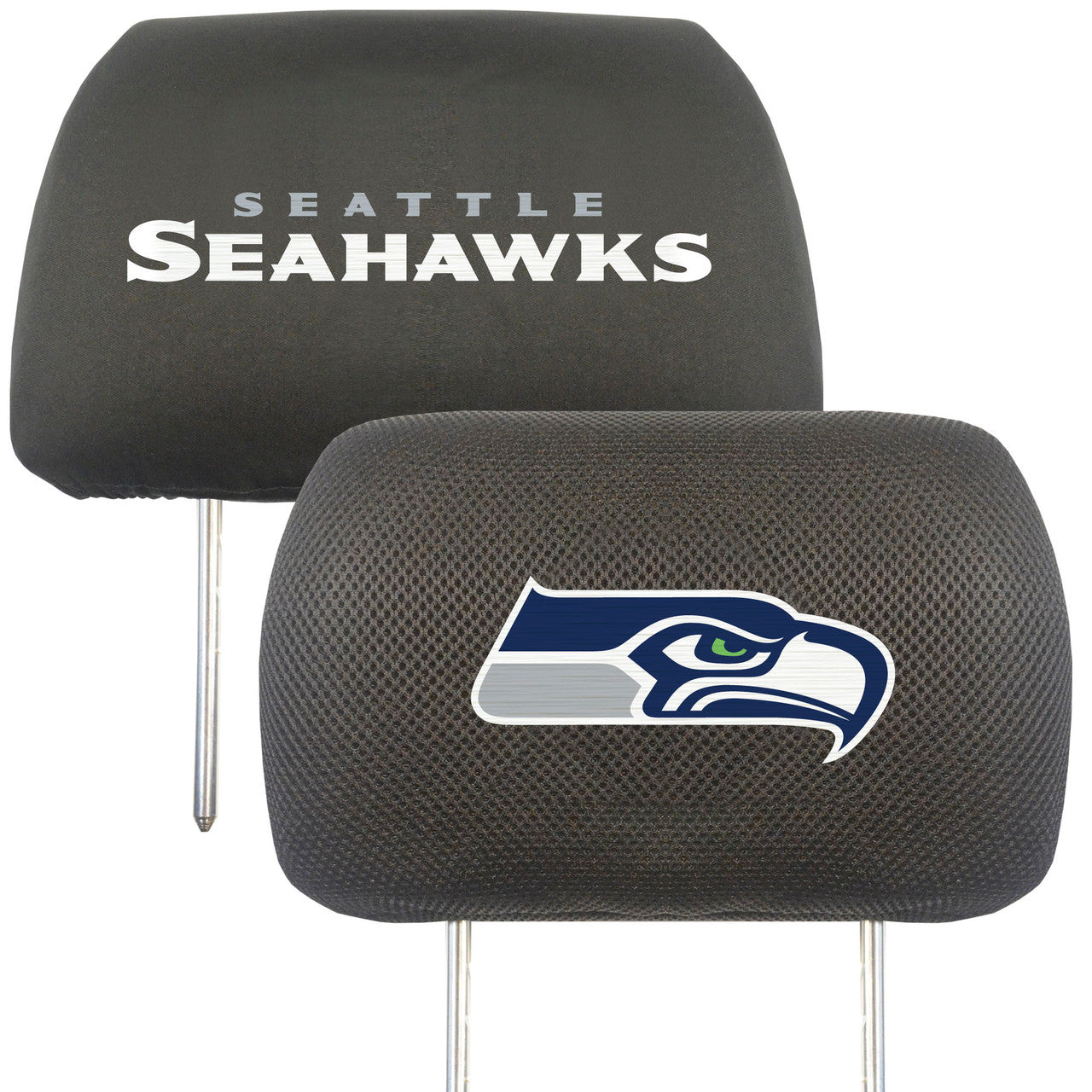 Seattle Seahawks Headrest Covers FanMats - Sports Collectibles, Sports Memorabilia, Sports Fan Shop, Sports Gifts