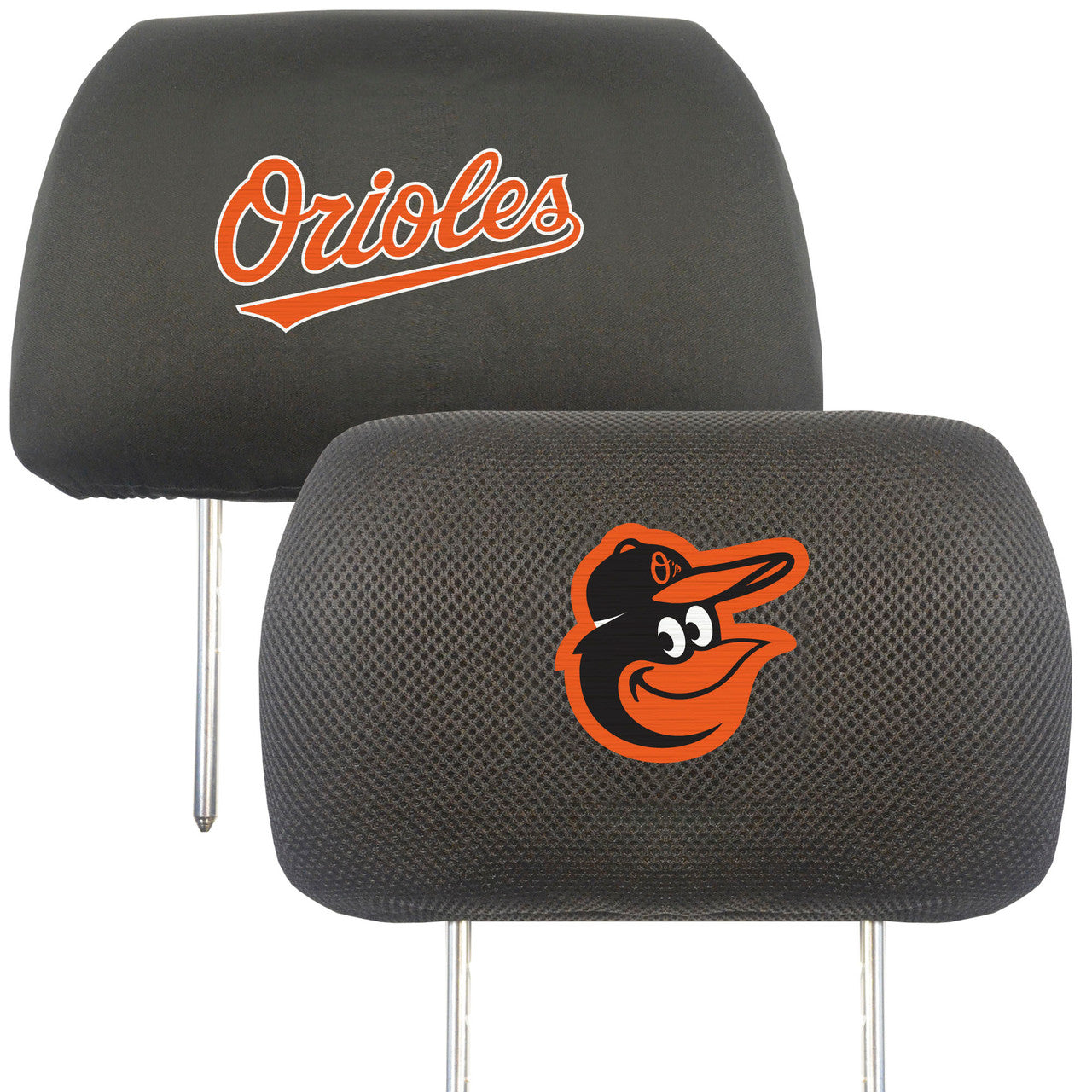 Baltimore Orioles Headrest Covers FanMats - Sports Collectibles, Sports Memorabilia, Sports Fan Shop, Sports Gifts