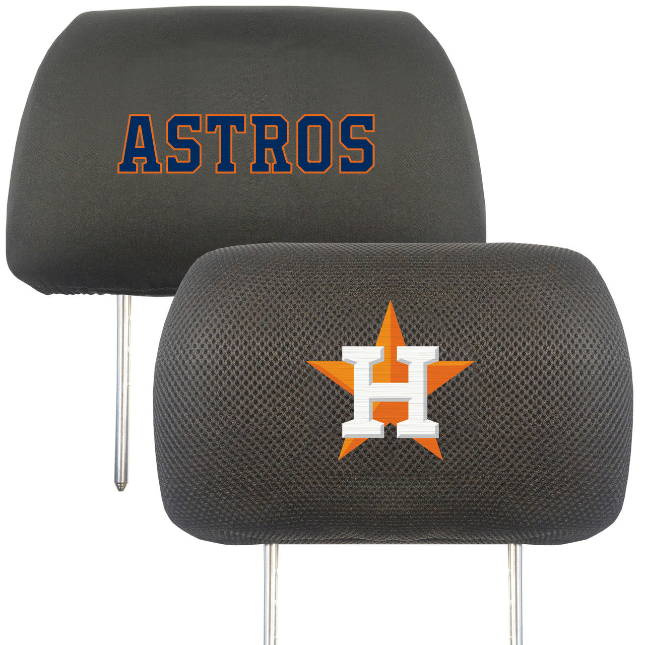 Houston Astros Headrest Covers FanMats Special Order - Sports Collectibles, Sports Memorabilia, Sports Fan Shop, Sports Gifts