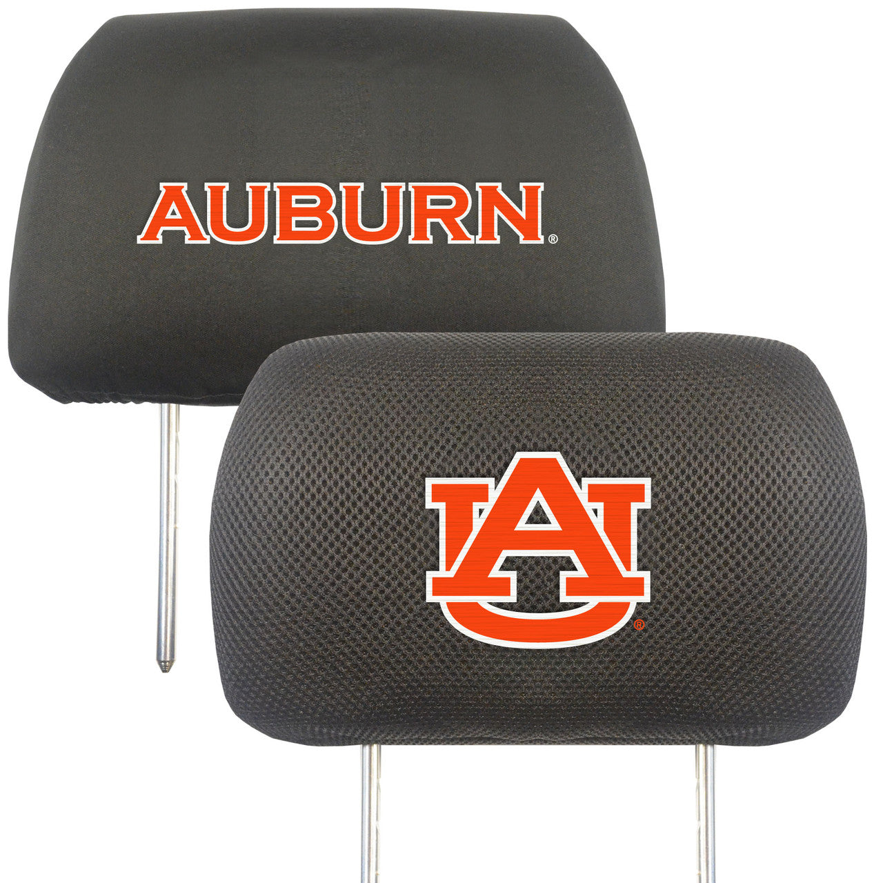Auburn Tigers Headrest Covers FanMats - Sports Collectibles, Sports Memorabilia, Sports Fan Shop, Sports Gifts