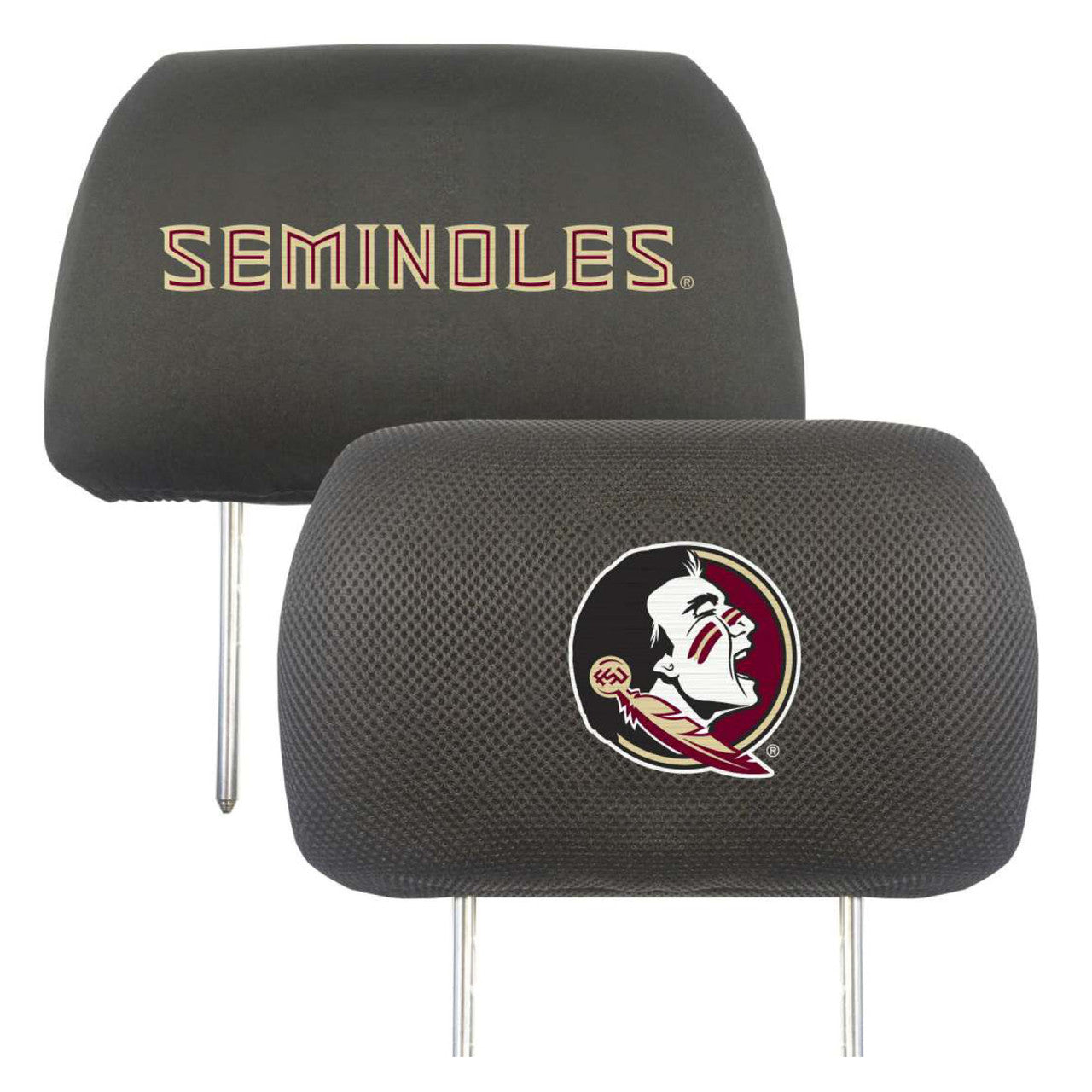 Florida State Seminoles Headrest Covers FanMats - Sports Collectibles, Sports Memorabilia, Sports Fan Shop, Sports Gifts