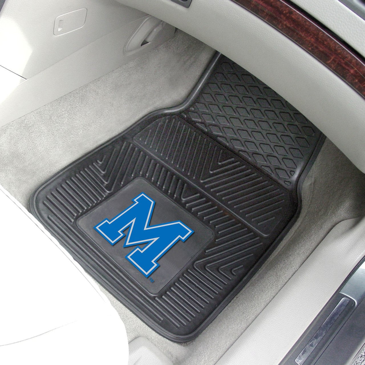 Memphis Tigers Car Mats Heavy Duty 2 Piece Vinyl - Sports Collectibles, Sports Memorabilia, Sports Fan Shop, Sports Gifts