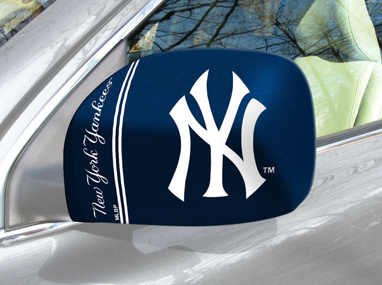 New York Yankees Mirror Cover Small CO - Sports Collectibles, Sports Memorabilia, Sports Fan Shop, Sports Gifts