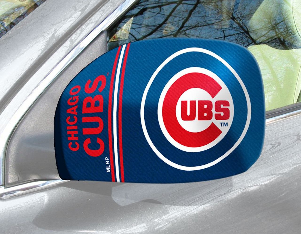 Chicago Cubs Mirror Cover Small CO - Sports Collectibles, Sports Memorabilia, Sports Fan Shop, Sports Gifts