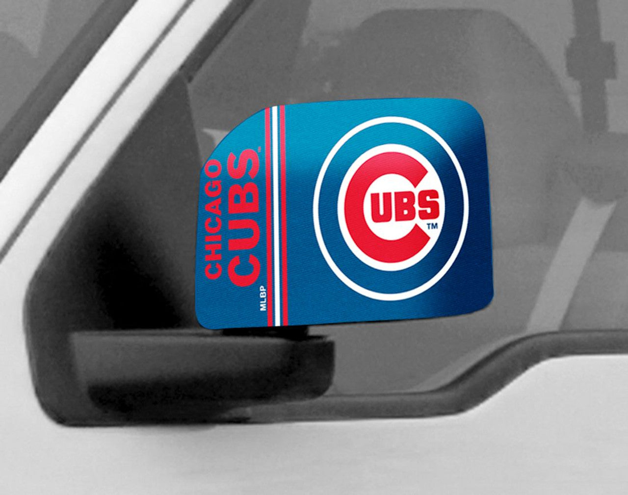 Chicago Cubs Mirror Cover Large CO - Sports Collectibles, Sports Memorabilia, Sports Fan Shop, Sports Gifts