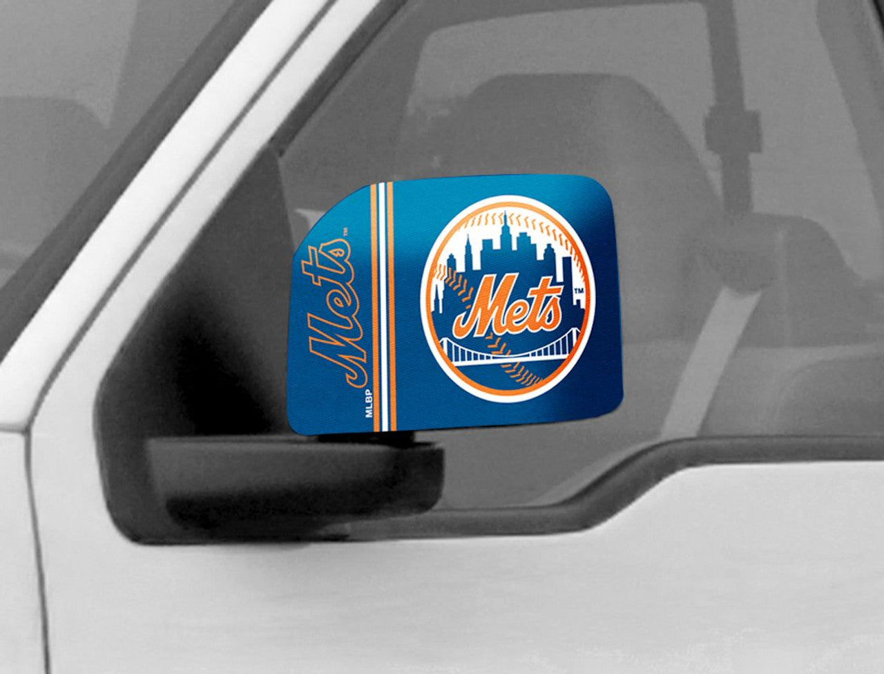 New York Mets Mirror Cover Large CO - Sports Collectibles, Sports Memorabilia, Sports Fan Shop, Sports Gifts