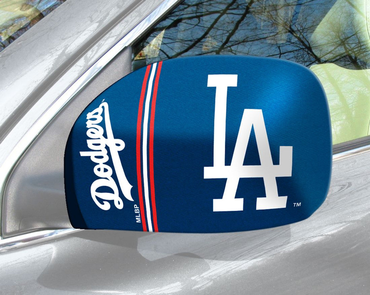 Los Angeles Dodgers Mirror Cover Small CO - Sports Collectibles, Sports Memorabilia, Sports Fan Shop, Sports Gifts