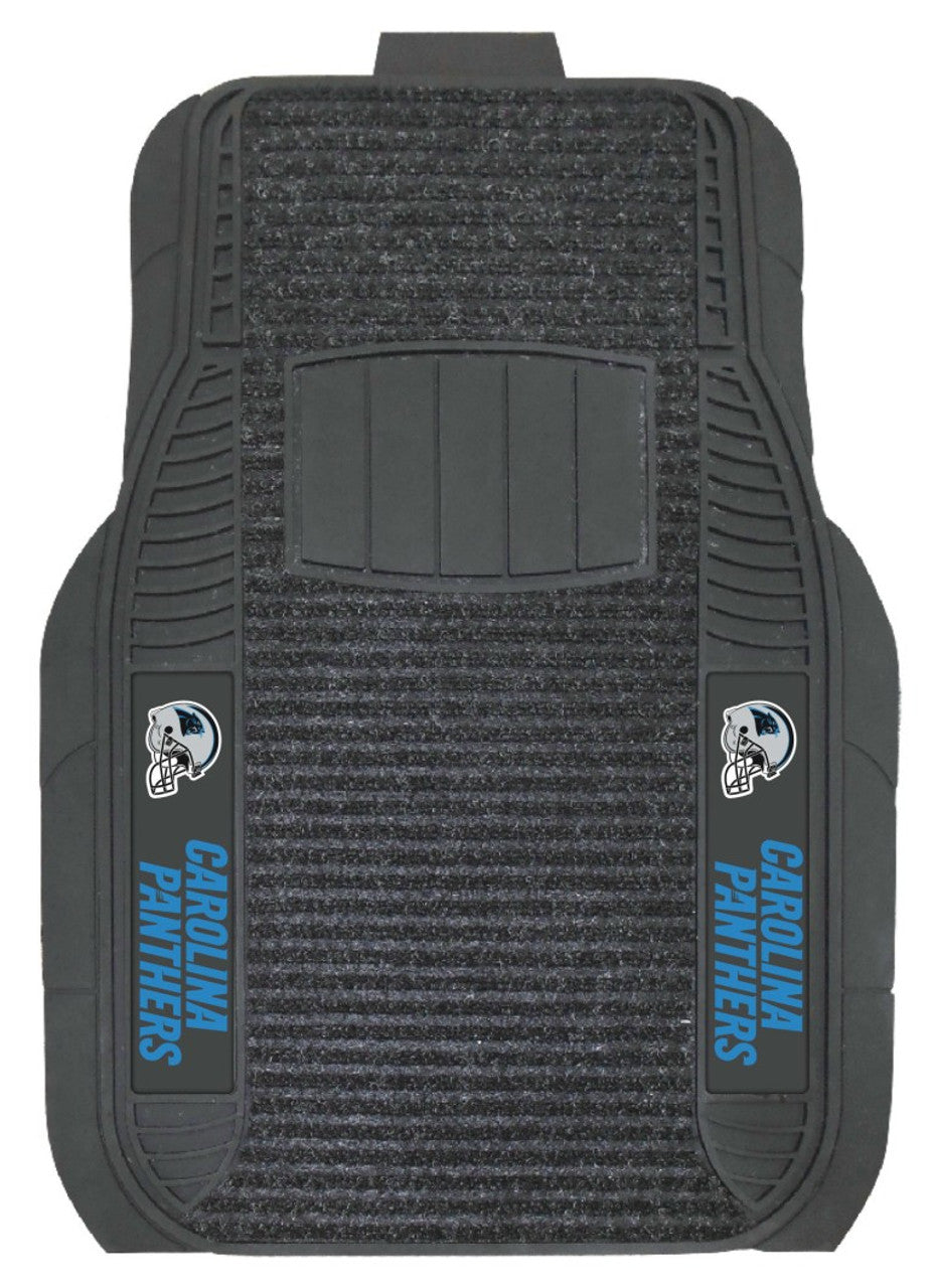 Carolina Panthers Car Mats Deluxe Set - Special Order - Sports Collectibles, Sports Memorabilia, Sports Fan Shop, Sports Gifts