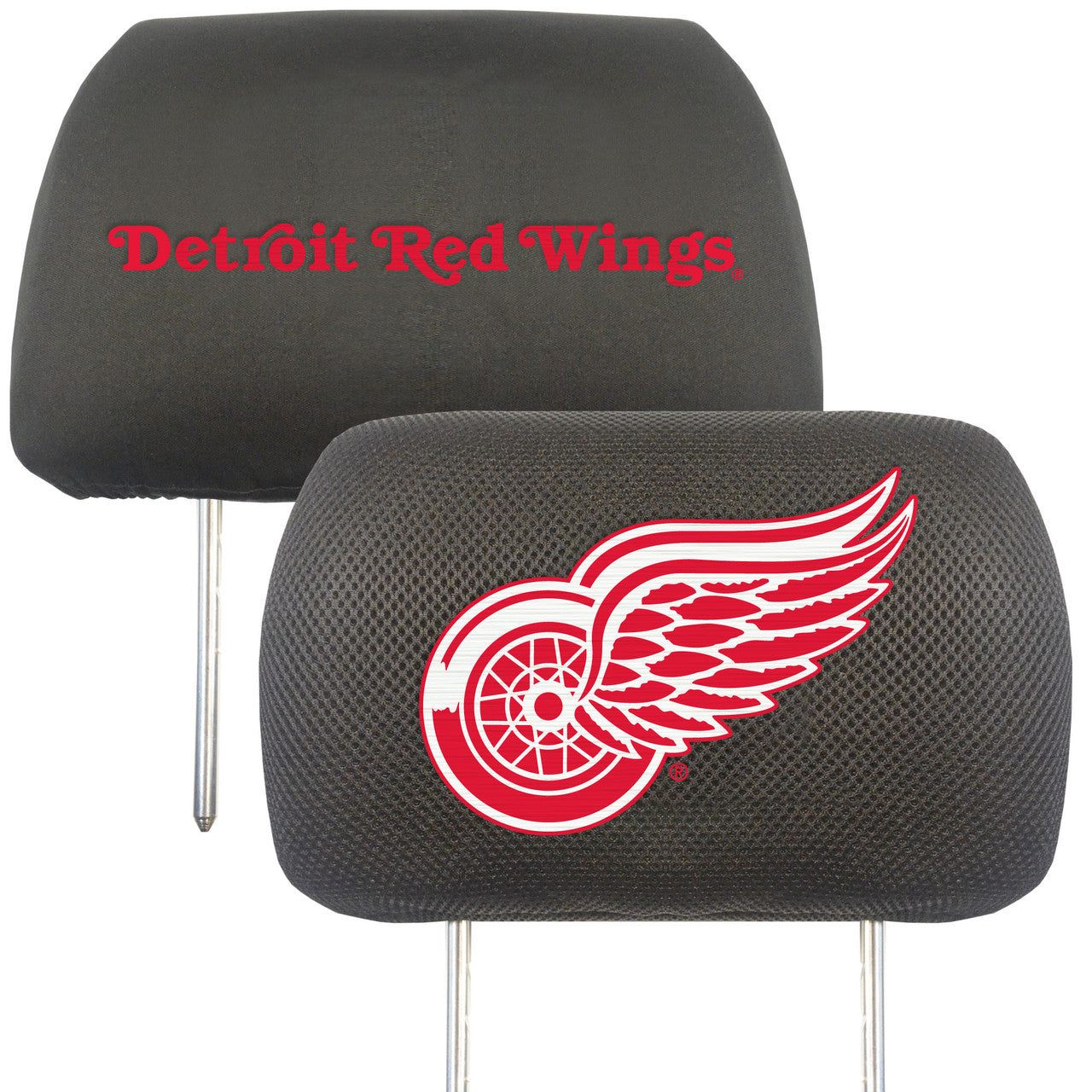 Detroit Red Wings Headrest Covers FanMats - Sports Collectibles, Sports Memorabilia, Sports Fan Shop, Sports Gifts