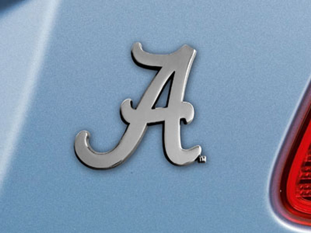 Alabama Crimson Tide Auto Emblem Premium Metal Chrome - Sports Collectibles, Sports Memorabilia, Sports Fan Shop, Sports Gifts