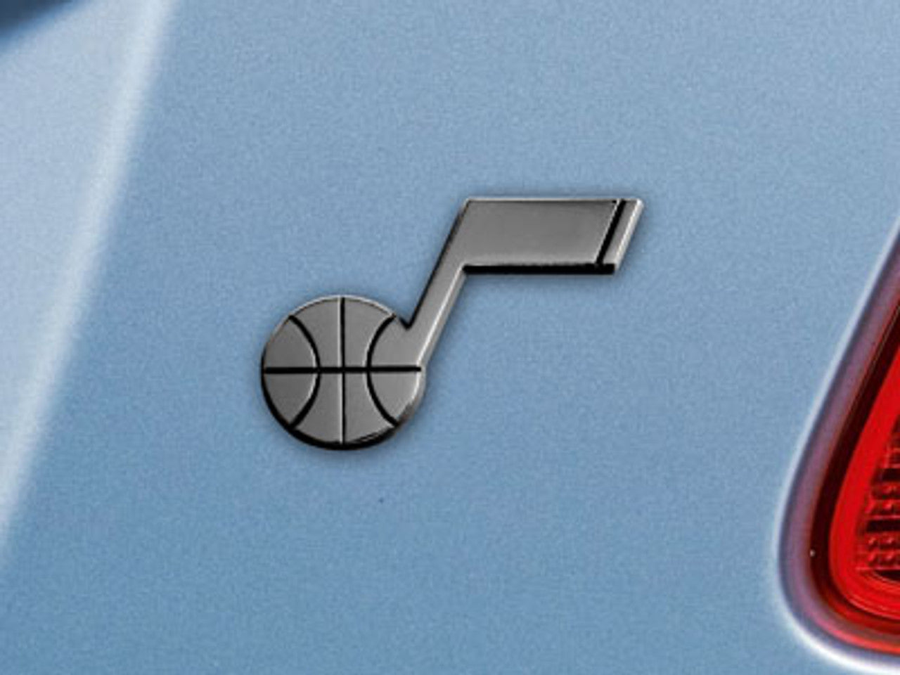 Utah Jazz Auto Emblem Premium Metal Chrome - Special Order - Sports Collectibles, Sports Memorabilia, Sports Fan Shop, Sports Gifts