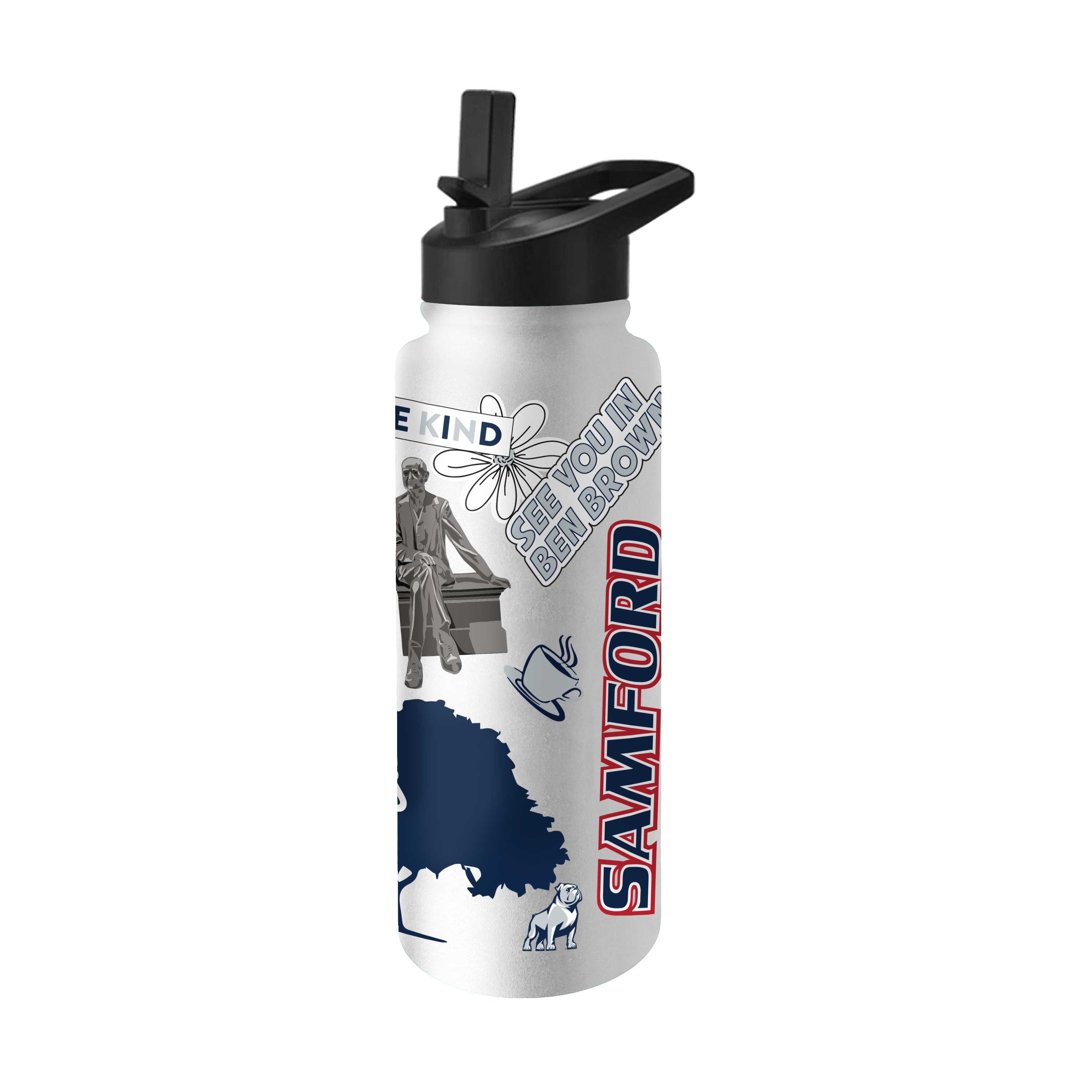 Samford 34oz Native Quencher Bottle