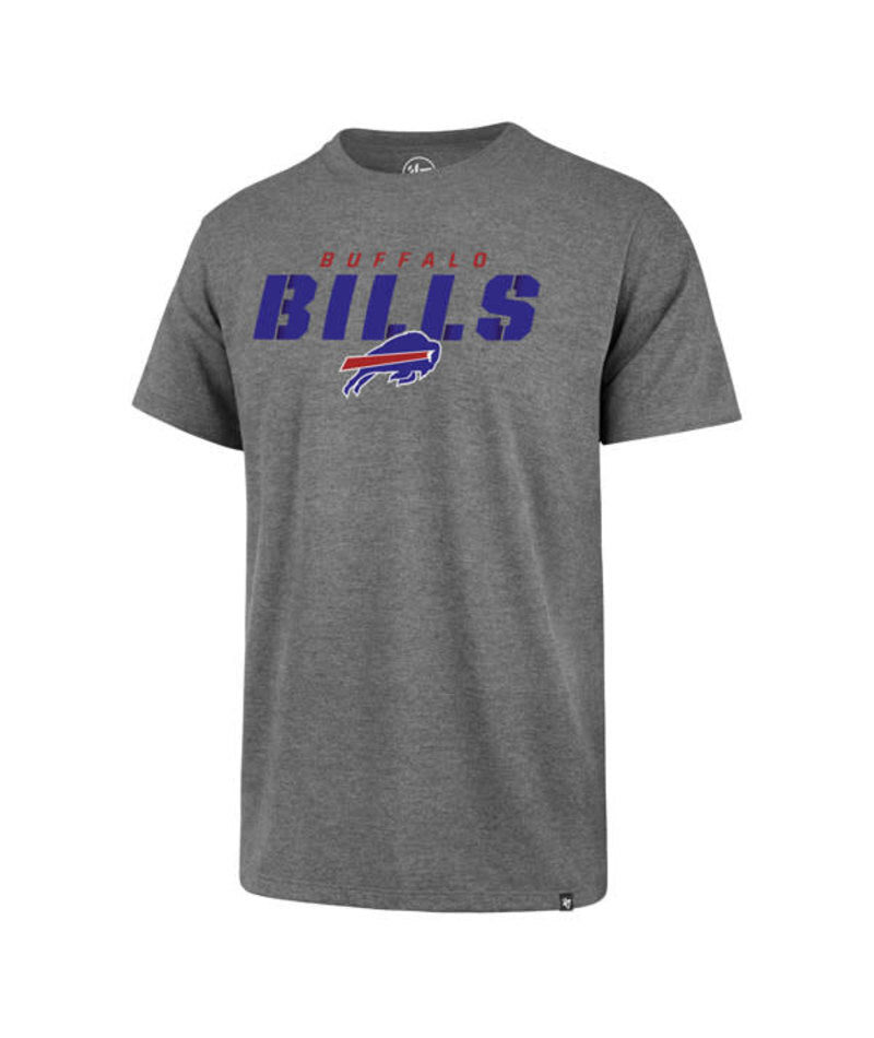 BUFFALO BILLS SLATE GREY TRACTION SUPER RIVAL T MENS - 757 Sports Collectibles