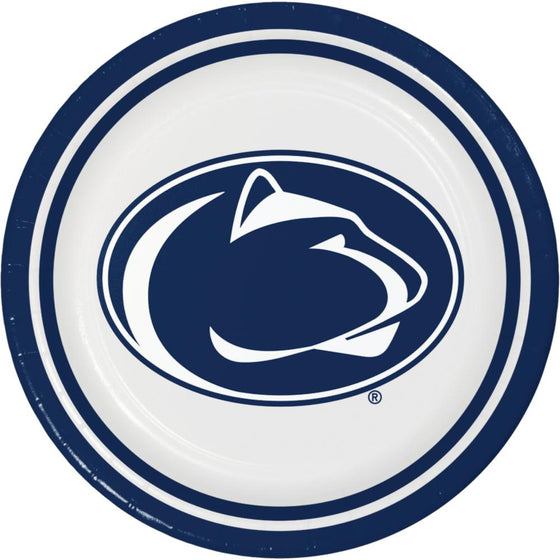 Penn State Nittany Lions Paper Plates, 8 per Pkg - 757 Sports Collectibles