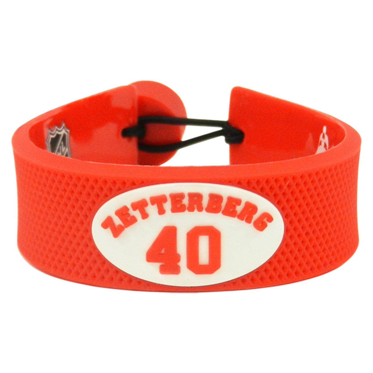 Detroit Red Wings Bracelet Team Color Jersey Henrik Zetterberg Design CO - Sports Collectibles, Sports Memorabilia, Sports Fan Shop, Sports Gifts