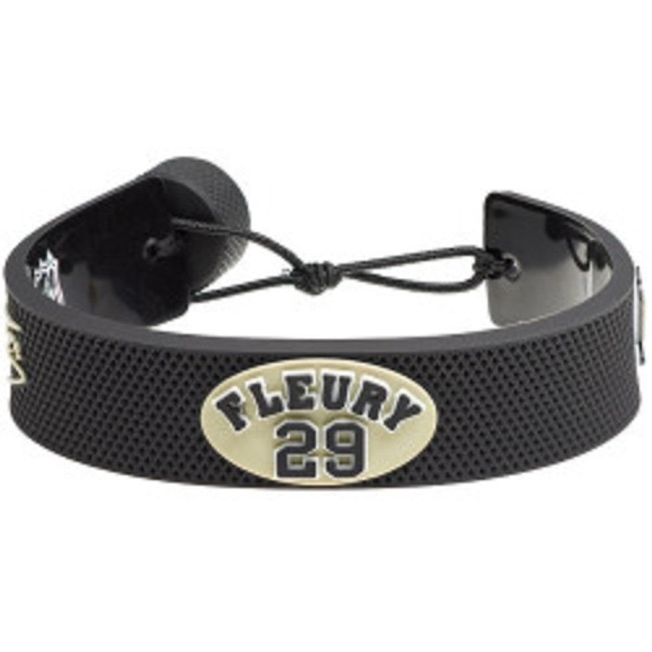Pittsburgh Penguins Bracelet Team Color Jersey Marc-Andre Fleury Design CO - Sports Collectibles, Sports Memorabilia, Sports Fan Shop, Sports Gifts