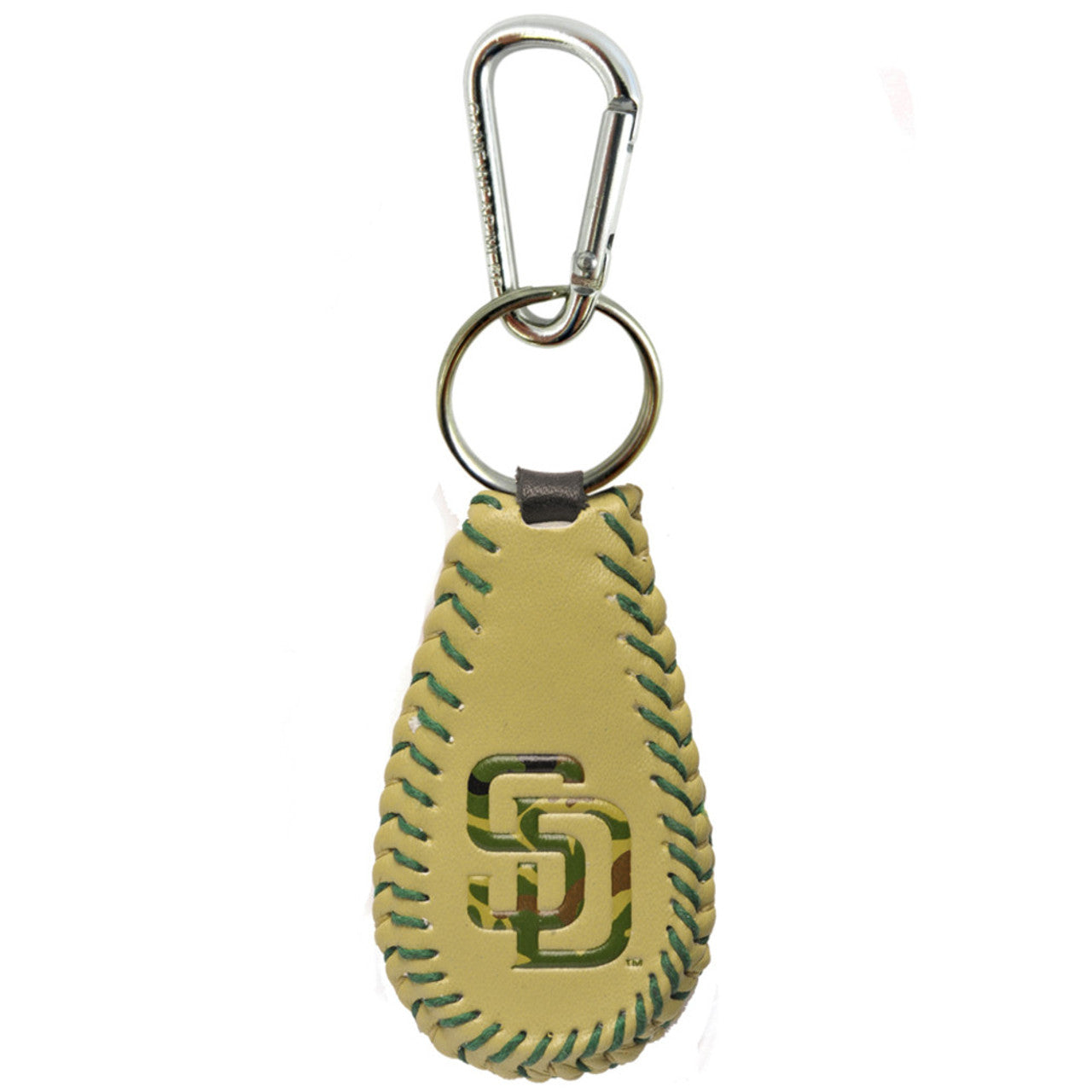 San Diego Padres Keychain Classic Baseball Camo CO - Sports Collectibles, Sports Memorabilia, Sports Fan Shop, Sports Gifts