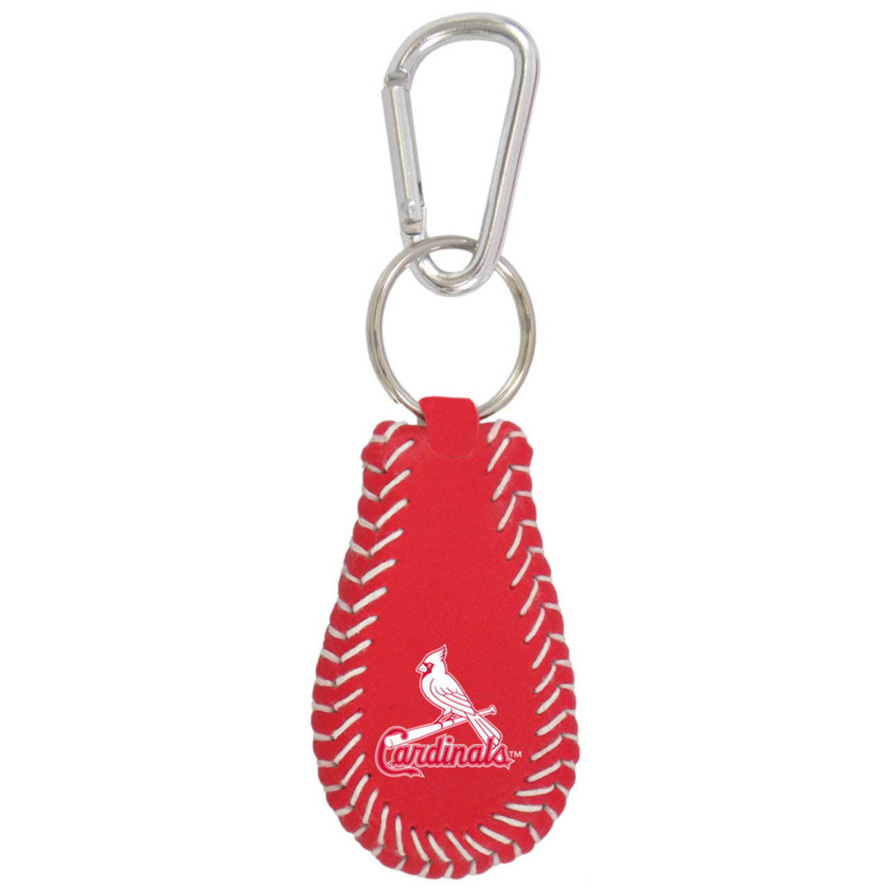 St. Louis Cardinals Keychain Team Color Baseball CO - Sports Collectibles, Sports Memorabilia, Sports Fan Shop, Sports Gifts