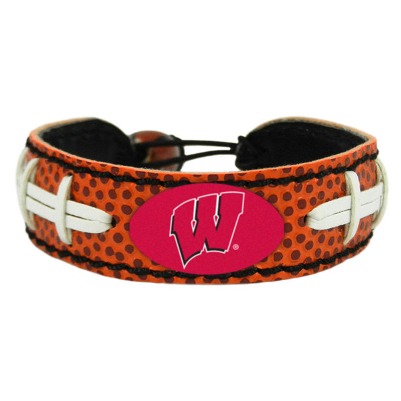 Wisconsin Badgers Bracelet Classic Football CO - Sports Collectibles, Sports Memorabilia, Sports Fan Shop, Sports Gifts