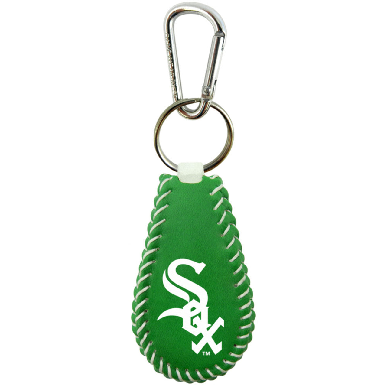 Chicago White Sox Keychain Team Color Baseball St. Patrick's Day CO - Sports Collectibles, Sports Memorabilia, Sports Fan Shop, Sports Gifts