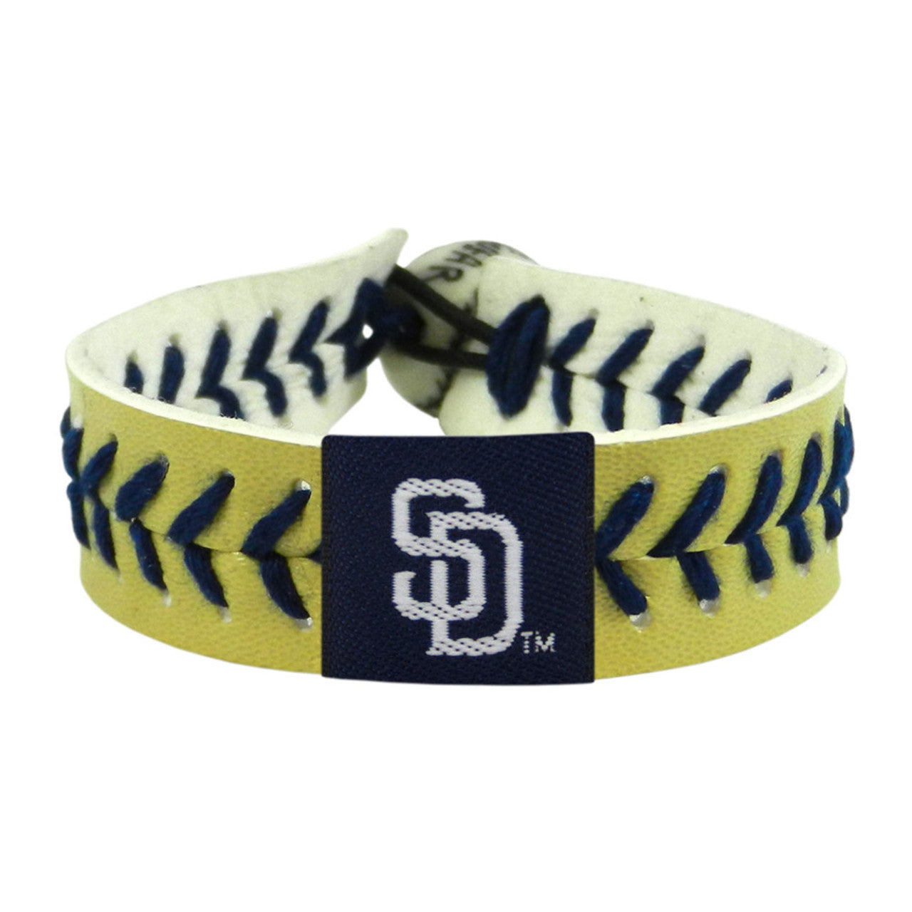San Diego Padres Bracelet Team Color Baseball Sand CO - Sports Collectibles, Sports Memorabilia, Sports Fan Shop, Sports Gifts