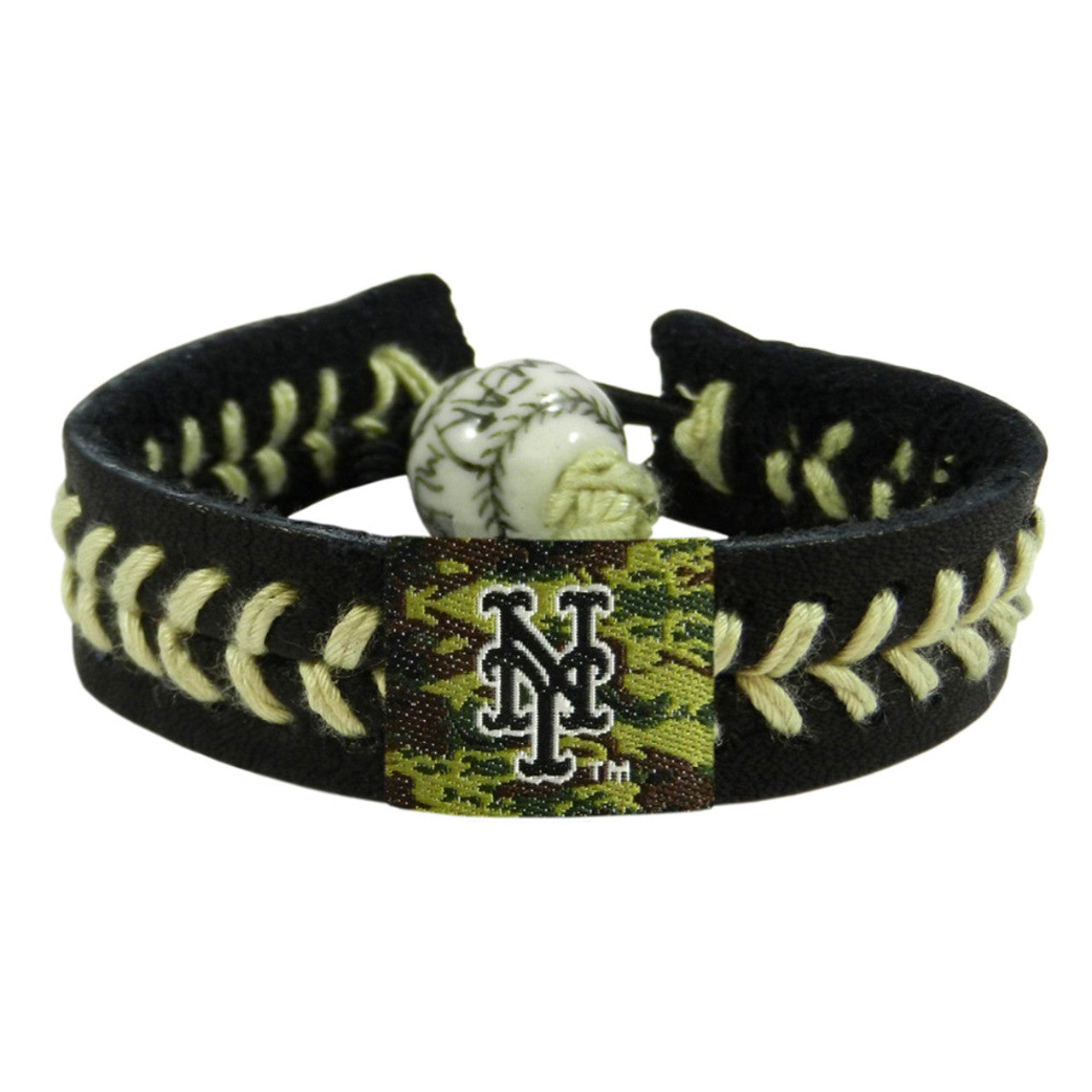 New York Mets Bracelet Baseball Camo CO - Sports Collectibles, Sports Memorabilia, Sports Fan Shop, Sports Gifts