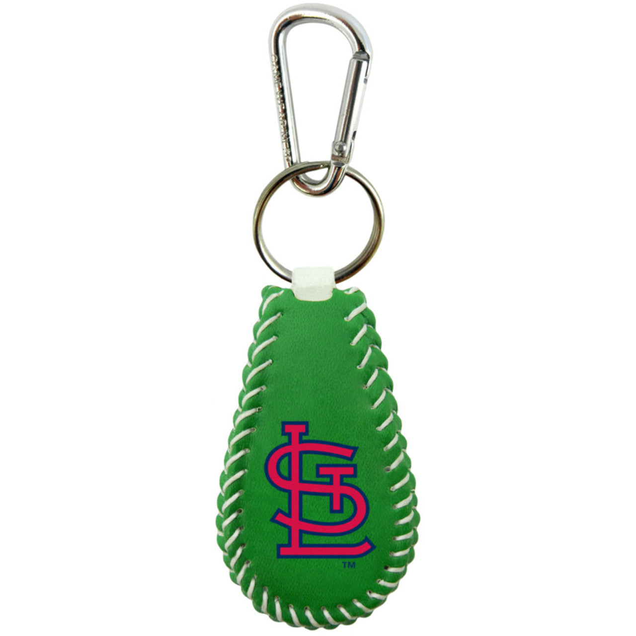 St. Louis Cardinals Keychain Baseball St. Patrick's Day CO - Sports Collectibles, Sports Memorabilia, Sports Fan Shop, Sports Gifts