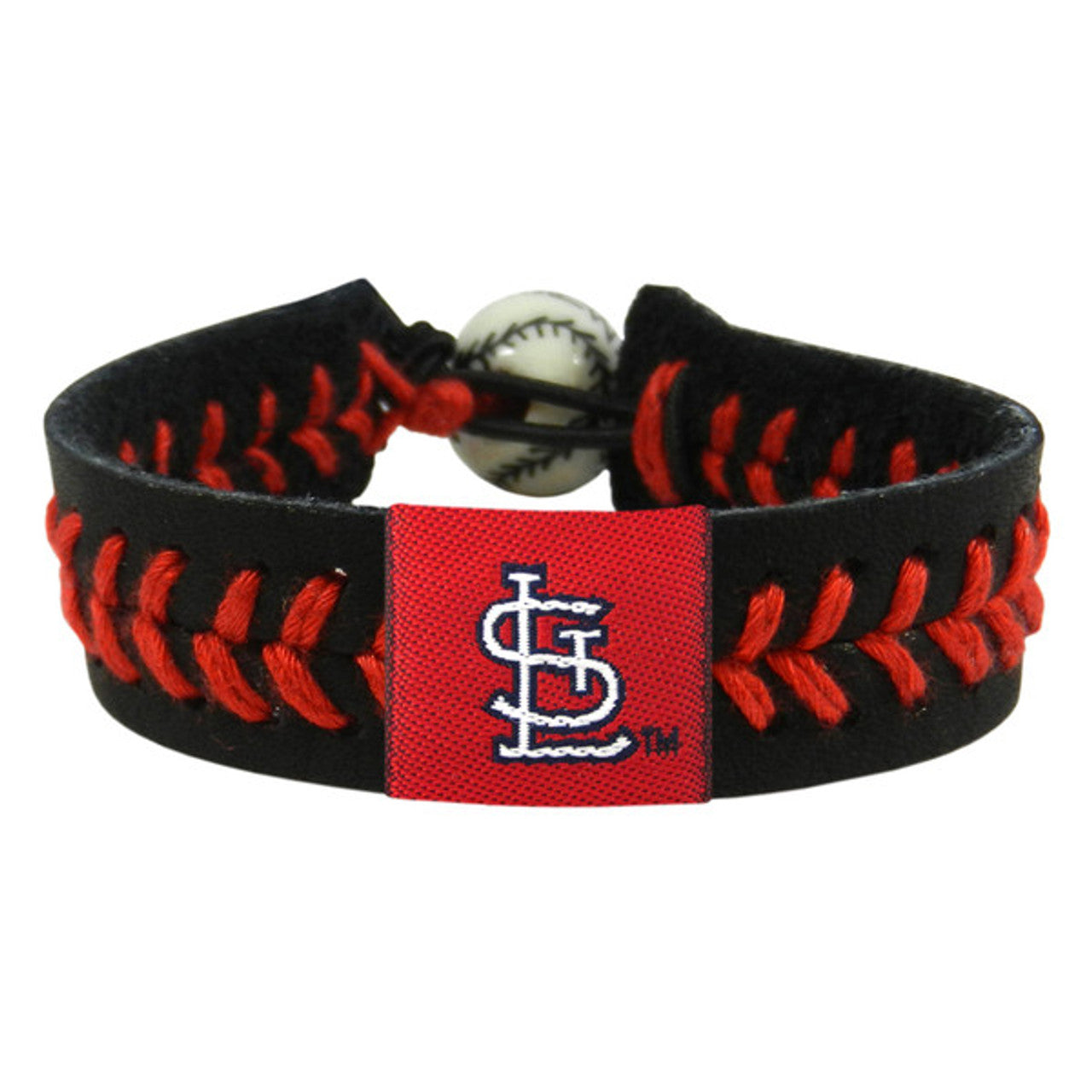 St. Louis Cardinals Bracelet Team Color Baseball StL Logo CO - Sports Collectibles, Sports Memorabilia, Sports Fan Shop, Sports Gifts