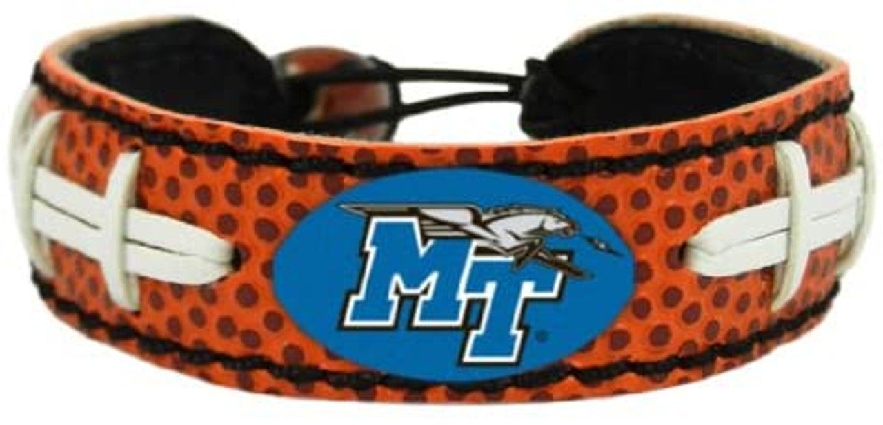 Middle Tennessee State Blue Raiders Bracelet Classic Football CO - Sports Collectibles, Sports Memorabilia, Sports Fan Shop, Sports Gifts