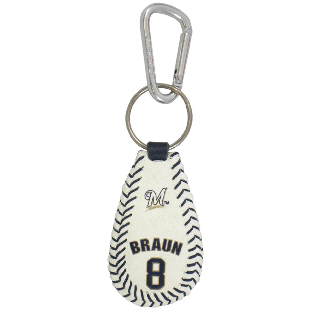 Milwaukee Brewers Keychain Classic Baseball Ryan Braun CO - Sports Collectibles, Sports Memorabilia, Sports Fan Shop, Sports Gifts