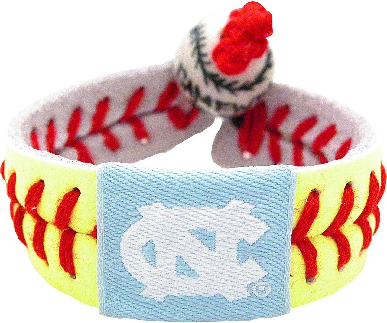 North Carolina Tar Heels Bracelet Classic Softball CO - Sports Collectibles, Sports Memorabilia, Sports Fan Shop, Sports Gifts