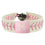 Mississippi Braves Bracelet Baseball Pink CO - Sports Collectibles, Sports Memorabilia, Sports Fan Shop, Sports Gifts