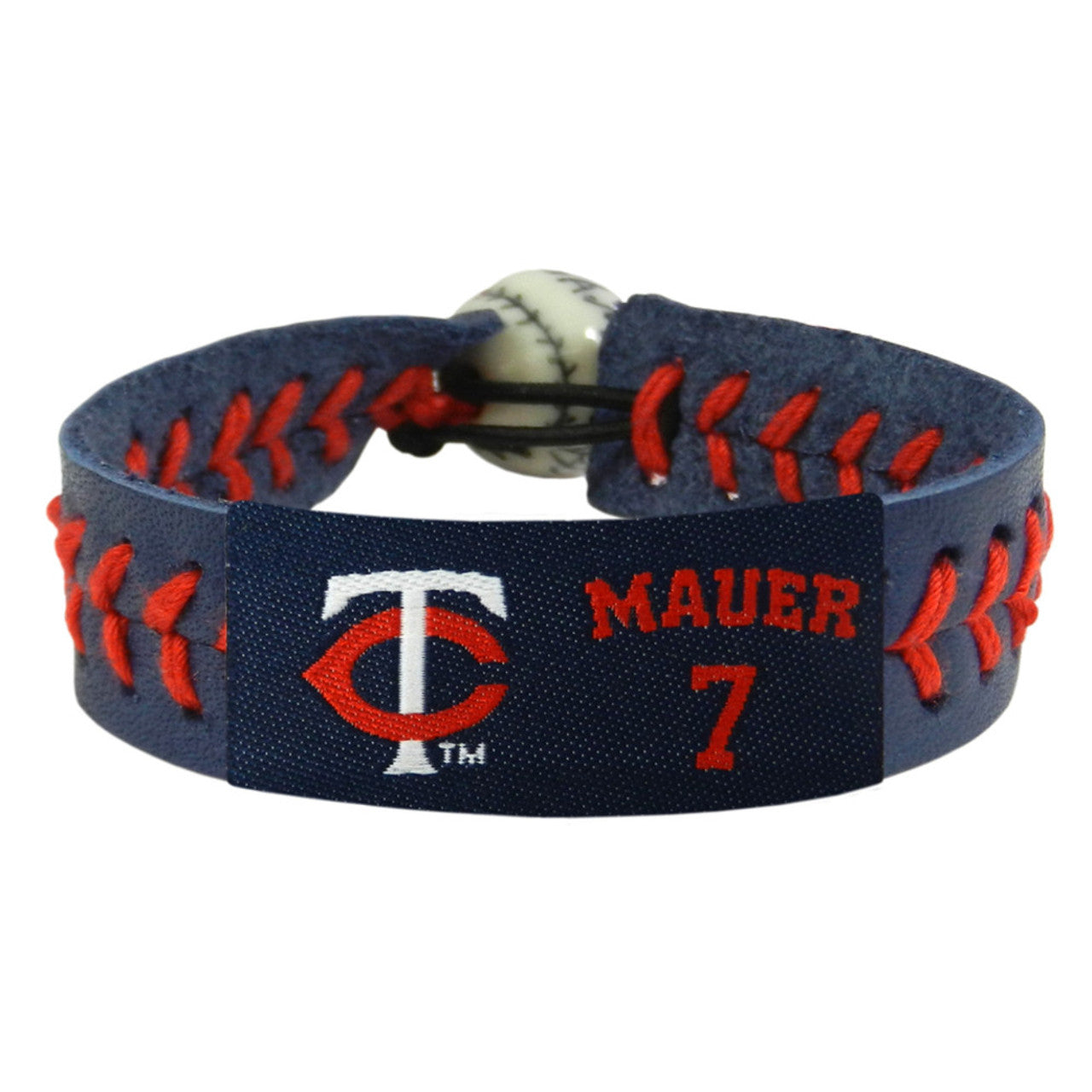 Minnesota Twins Bracelet Team Color Baseball Joe Mauer CO - Sports Collectibles, Sports Memorabilia, Sports Fan Shop, Sports Gifts