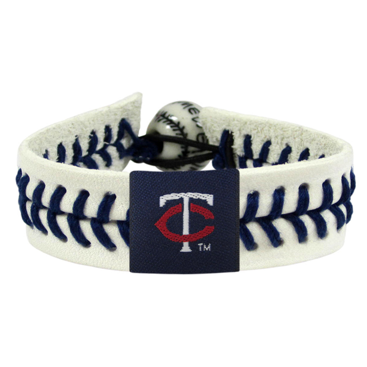 Minnesota Twins Bracelet Genuine Baseball CO - Sports Collectibles, Sports Memorabilia, Sports Fan Shop, Sports Gifts