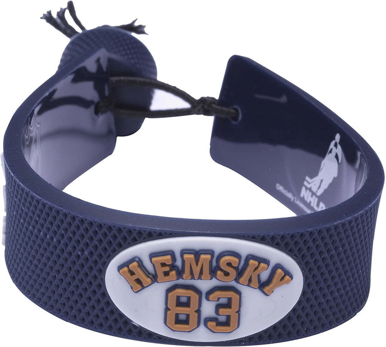 Edmonton Oilers Bracelet Team Color Jersey Alex Hemsky Design CO - Sports Collectibles, Sports Memorabilia, Sports Fan Shop, Sports Gifts
