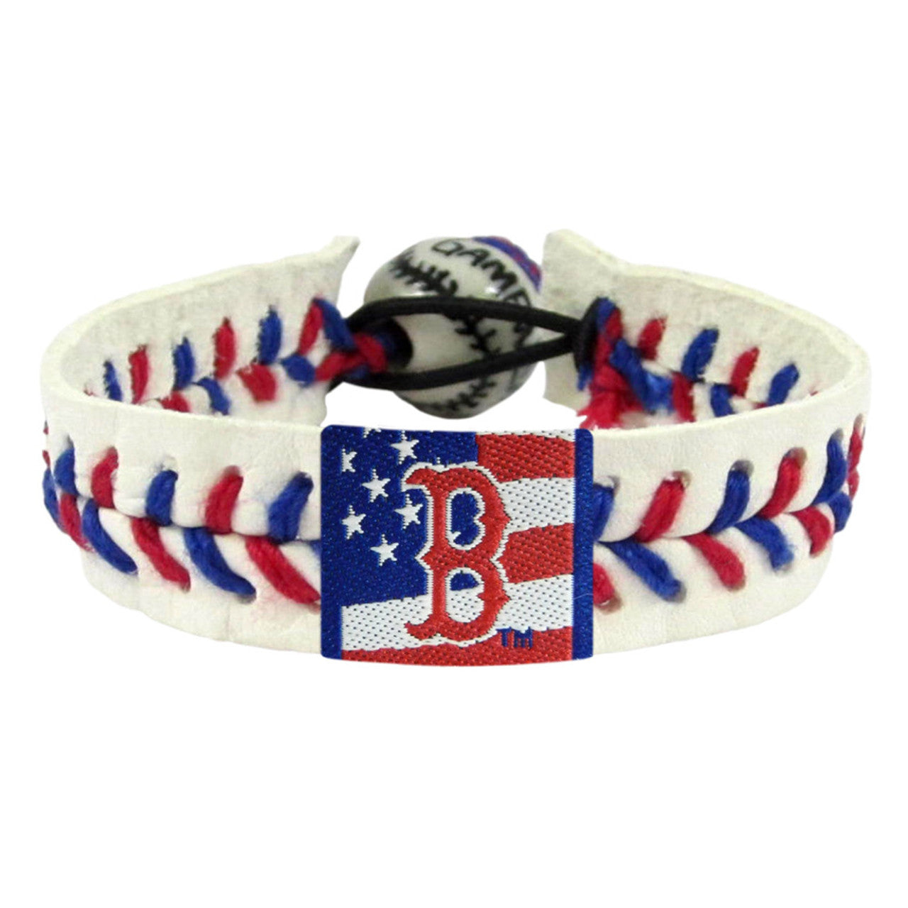 Boston Red Sox Bracelet Classic Baseball Stars and Stripes CO - Sports Collectibles, Sports Memorabilia, Sports Fan Shop, Sports Gifts