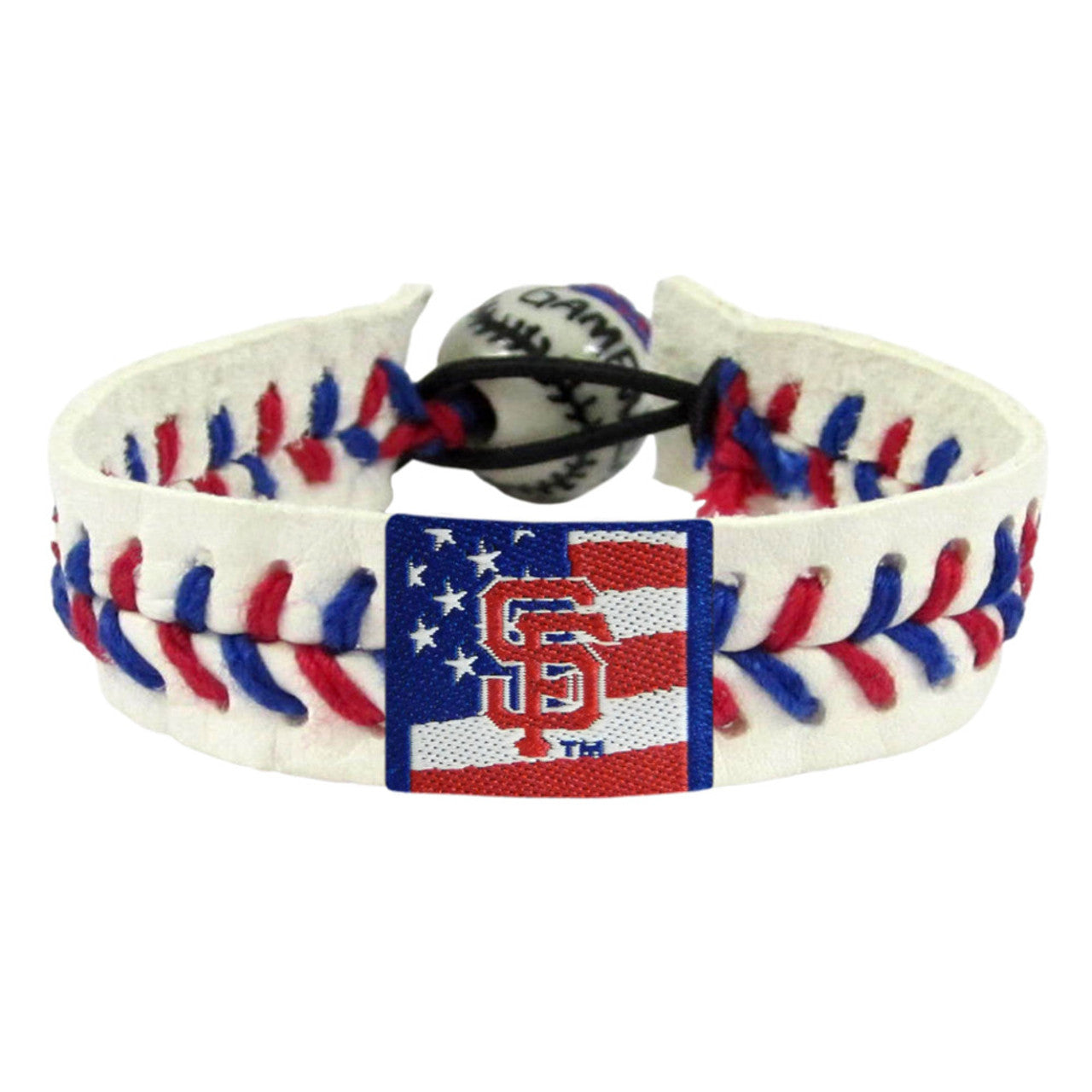 San Francisco Giants Bracelet Stars and Stripes Baseball CO - Sports Collectibles, Sports Memorabilia, Sports Fan Shop, Sports Gifts
