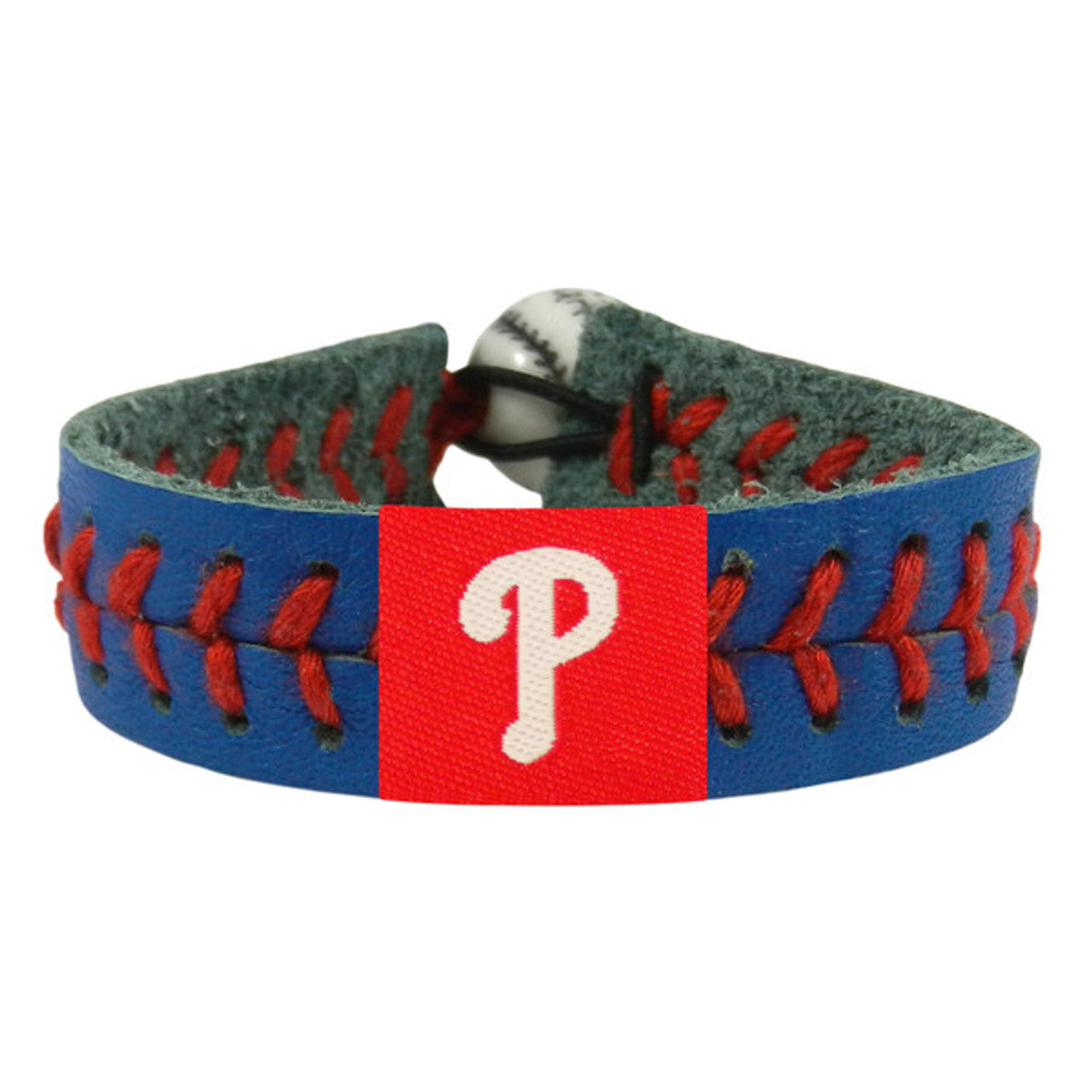 Philadelphia Phillies Bracelet Team Color Baseball CO - Sports Collectibles, Sports Memorabilia, Sports Fan Shop, Sports Gifts