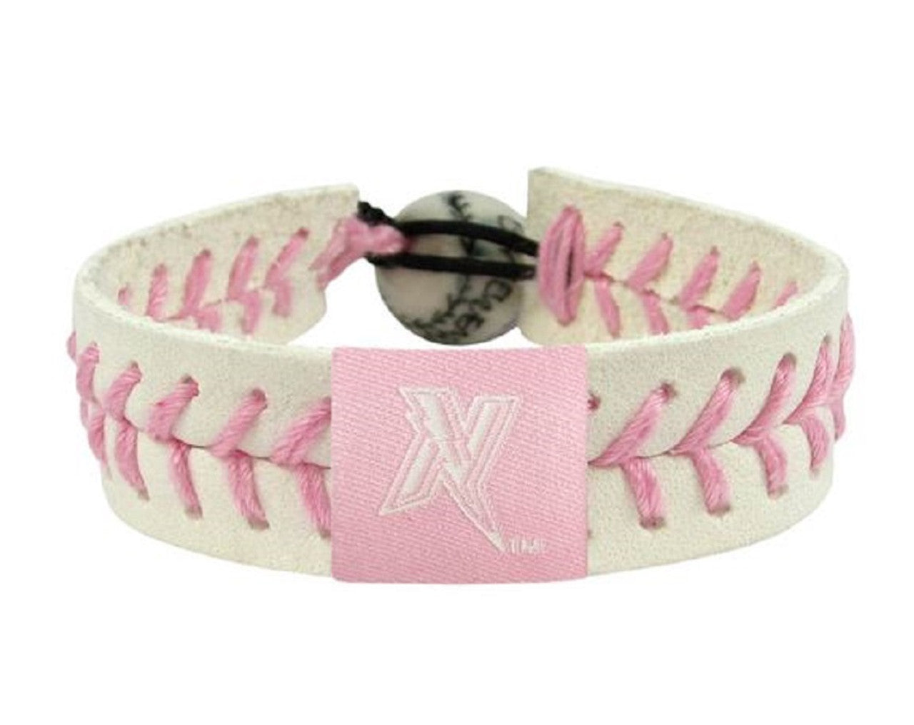 Northwest Arkansas Naturals Bracelet Baseball Pink CO - Sports Collectibles, Sports Memorabilia, Sports Fan Shop, Sports Gifts