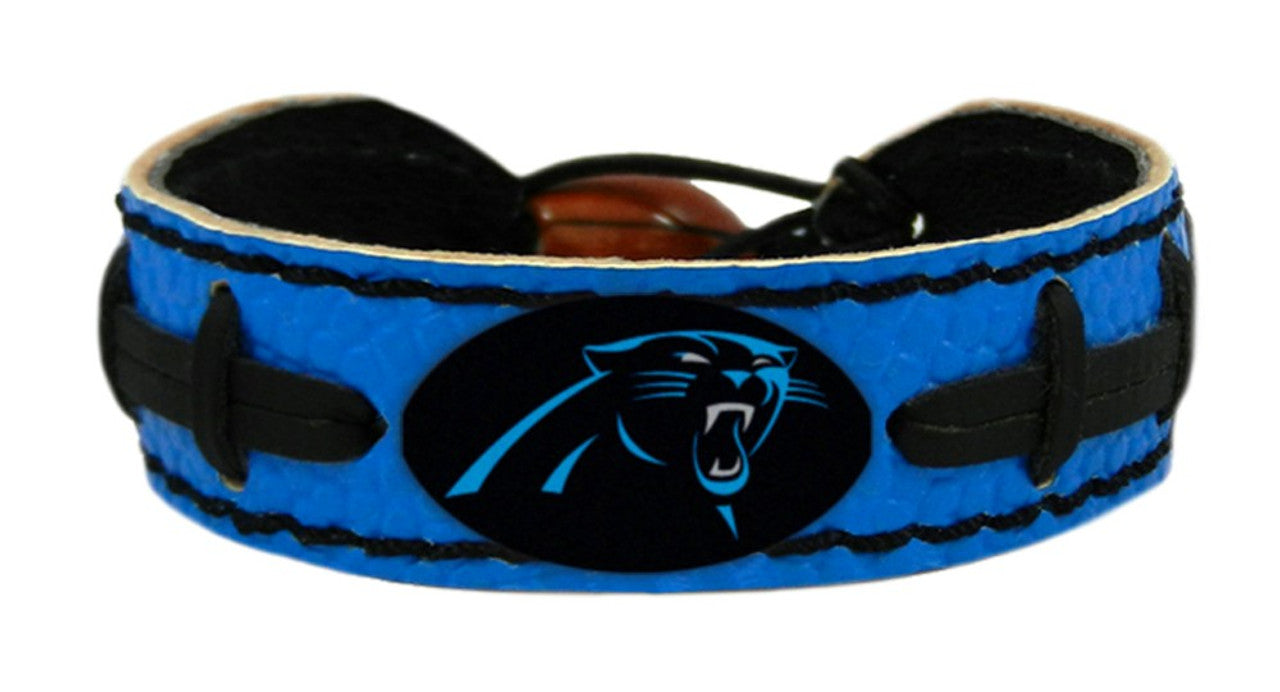 Carolina Panthers Bracelet Team Color Football CO - Sports Collectibles, Sports Memorabilia, Sports Fan Shop, Sports Gifts